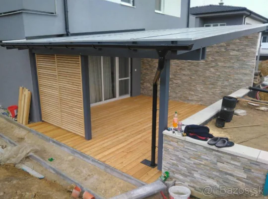 Kvalitná funkčná drevená terasa